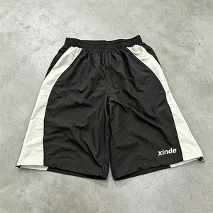 Wholesale Custom Quick Dry Nylon <strong>Shorts</strong> Men Color Block Adjustable Toggle Hem Prin Streetwear Casual <strong>Track</strong> <strong>Shorts</strong> Manufacturer - Product Image 3
