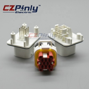 Connecteur <span class=keywords><strong>de</strong></span> voiture étanche, à 8 broches, <span class=keywords><strong>lot</strong></span> <span class=keywords><strong>de</strong></span> 5 pièces, blanc, pour automobile 776276, type 2 - Product Image 3