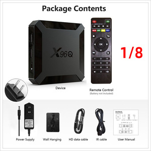 Android 10.0 Smart Box <span class=keywords><strong>X96Q</strong></span> 2GB/16GB 1G/8G Quad Core con WiFi, diferente del X96 Mini <span class=keywords><strong>X96Q</strong></span>, Equipo de Fibra Óptica, TV Box - Product Image 6