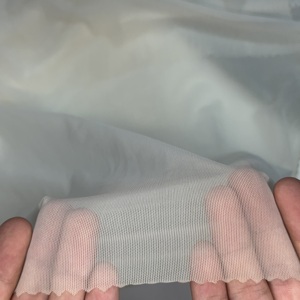 Thân Thiện Với Môi Thoáng Khí Spandex Đàn Hồi Vải Tuyn Vải Màu Da Khỏa Thân 4-Cách Căng Điện Lưới Lưới Cho Thể Thao Lưới Vải - Product Image 5