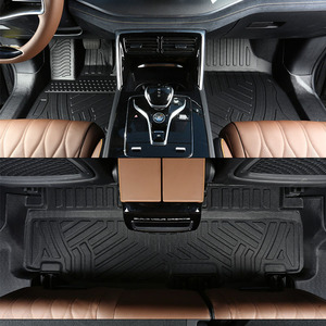 Tapis de sol de <span class=keywords><strong>voiture</strong></span> en nid d'abeille TPE tapis de papier insonorisé pour Jimny Santa Fe Qashqai IS250 Outlander matières premières - Product Image 2