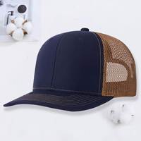 Gorra Trucker Deportiva de 5 Paneles con Malla y Espuma, Diseño Simple, Impresión Puff, Método de Transferencia por Serigrafía, Logotipo Personalizado, MOQ Bajo