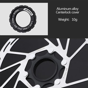 จานเบรคจักรยาน IIIPRO แบบ Centerlock ขนาด 140/160/180/203 มม. สำหรับจักรยานเสือภูเขาและจักรยานถนน ระบบเบรคไฮดรอลิกแบบ Center Lock - Product Image 4