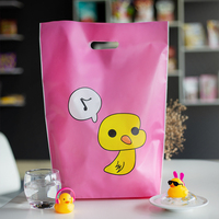 Sac à soufflets coloré personnalisable, écologique, recyclable et biodégradable, en PE, PO, PP, OPP, CPE, imprimé, pour le shopping, le transport, les cadeaux et l'emballage, avec trous.