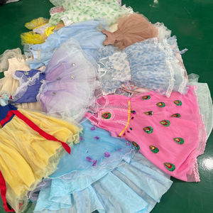 Vestido de Princesa de Segunda Mano C06 para Niñas, Bonito, de Alta Calidad, Precio Económico, Suministro Directo de Fábrica, <span class=keywords><strong>Ropa</strong></span> de Marca <span class=keywords><strong>Usada</strong></span> - Product Image 2