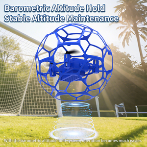 <span class=keywords><strong>Dron</strong></span> K26 MAX UFO con Control Remoto, <span class=keywords><strong>Dron</strong></span> de Fútbol para Principiantes, Vuelo con Maniobras, Rotación de 360°, Mantenimiento de Altitud, Batería Recargable - Product Image 4