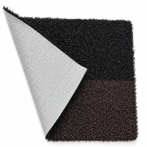 Césped Artificial Bicolor Negro y Marrón para Jardín, Patio Trasero, Paisajismo - Product Image 2