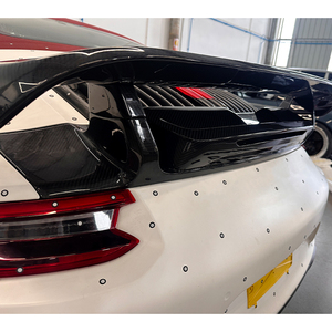 Aileron arrière en fibre de carbone pour modification et mise à niveau de voiture 2012-2015, installation par ruban adhésif ou vis pour 911 991.1 - Product Image 4
