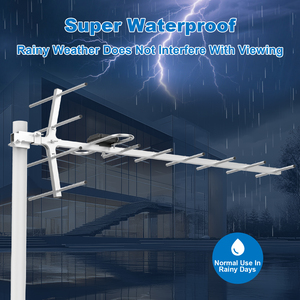 ANTUKO-<span class=keywords><strong>antena</strong></span> de tv yagi, dispositivo de largo alcance, impermeable, FULL HD, ISDB-T, DAB, digital, vhf, uhf, <span class=keywords><strong>tdt</strong></span>, dtv, para exteriores, venta al por mayor - Product Image 3