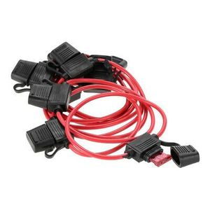 Mobil dalam garis tahan air Standar Tengah Blade 12v pemegang sekering dengan kabel kabel 16awg 15cm - Product Image 3