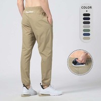 Haute qualité Fitness hommes pantalons de survêtement Polyester tissé survêtement hommes séchage rapide pantalons de gymnastique
