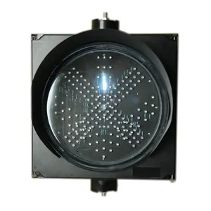 2021 INTEGER 200mm300mm LED Lane Traffic Signal Light With Red Cross And Green Arrow Light