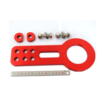 JDMotorsport88 Crochet de remorquage avant universel pour voiture de course en aluminium anodisé CNC T6061 JDM