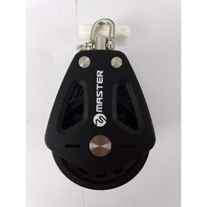 Polea Giratoria de Tres Ruedas Master BP-7205F para Velero, Diámetro de Rueda de 72 mm, Diámetro de Cable de 12 mm, Herraje Marino - Product Image 5