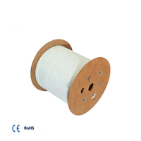 Câble à Fiber optique Offre Spéciale extérieur FTTH Gigabit blindé papillon chute aérienne plat FRP G652D G657A1 G657A2 1/2/4/6/8/12 Fo Core