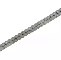 Cadena de Rodillos de Acero de Doble Hilo 08B-2, Cadena de Transmisión Industrial de Venta Caliente, Completa con Eslabón Maestro de Conexión