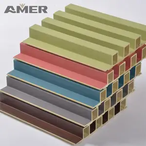 Amer Hoge Kwaliteit Hardboard Deco Wpc Panelen Interieur Muur Papier 3d Muur Paneel Bevestigingsmiddelen