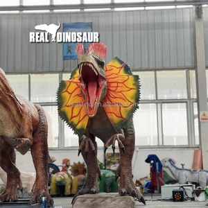 Dinosaure robotique animatronique sur mesure grandeur nature en fibre de verre et métal pour une utilisation en intérieur/extérieur, parcs d'aventure, centres commerciaux - Product Image 3