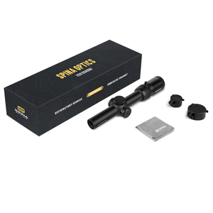 Lunette de Chasse SPINA OPTICS 1-8x24 FFP Étanche IPX7 Anti-Choc 1000G 2000 Fois en Aluminium 6061 30mm pour Viseurs Télescopiques - Product Image 4