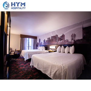 <span class=keywords><strong>Hyman</strong></span> Best Western Premier - Suite de meubles de chambre d'hôtel complète en bois de chêne moderne, taille et couleur personnalisables - Product Image 4