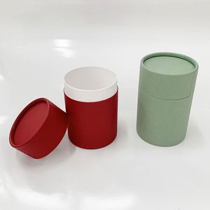 Boîte d'emballage cylindrique personnalisée pour rouge à lèvres, cosmétiques, bougies, thé, tube en papier rond, tube en papier kraft - Product Image 3