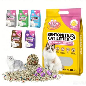 Arena para Gatos Premium de Bentonita con Clúmbulas Fuertes y Control de Olores, Aroma a Limón, 5 kg, Altamente Absorbente, Libre de Polvo - Product Image 1