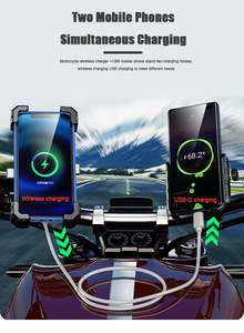 Cargador USB de Doble Puerto 3.1Amp con LED Azul, Resistente al Agua, con Conexión Inalámbrica para Automóviles, Barcos, Embarcaciones Marinas y Motocicletas, Fabricado en Acero ABS - Product Image 5