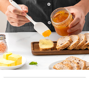 6 pièces une pièce grattoir à crème spatule à gâteau outils légers de cuisson et de pâtisserie avec <span class=keywords><strong>brosse</strong></span> à huile pour <span class=keywords><strong>boulanger</strong></span> bricolage - Product Image 6