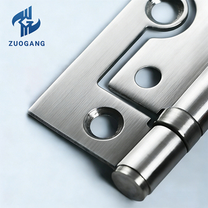 บานพับสแตนเลสขนาด 3 นิ้ว หนา 1.5 มม. 180 องศา ดีไซน์ไม่มีร่อง สำหรับประตู หน้าต่าง ตู้ครัว ห้องน้ำ - Product Image 4