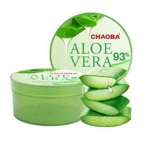 CHAOBA Private Label Perawatan Kulit Terbaik Pelembab Alami Aloe Vera Gel 300Ml Setelah Sun Gel