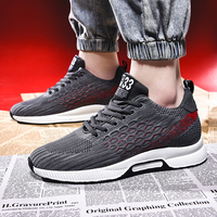 World-win 2023 haute qualité maille hommes Sport ascenseur chaussures de Sport hauteur augmentant course hommes Sneaker chaussures