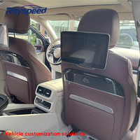Kits de mise à niveau de l'intérieur de voiture de luxe en aluminium au prix d'usine pour Maybach GLS 600, siège arrière de voiture avec accoudoir