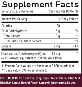 女性用パイナップルリビドブースターハーブグミ男性用女性用リビドサポートガミーキャンディーリビド - Product Image 2