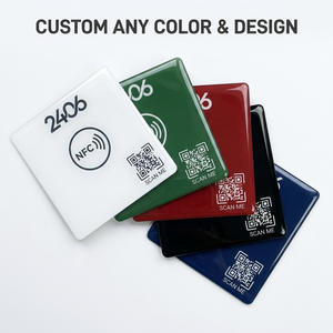 Autocollant NFC programmable personnalisé pour avis <span class=keywords><strong>Google</strong></span>, en époxy, pour carte plastique, plaque NFC pour avis <span class=keywords><strong>Google</strong></span> - Product Image 5