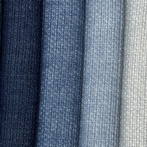 Tela de sofá de nuevo estilo 2025 hecha de algodón de imitación de chenilla y Material de <span class=keywords><strong>lino</strong></span>, tela decorativa de poliéster en forma de rejilla pequeña para el hogar - Product Image 1