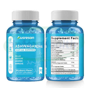 ASAP OEM Vegan Ashwagandha <b>Gummy</b> Candy with KSM-66 Extract Organic Immune Support for Adults - Product Image 2
