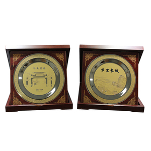 Tsinghua University Metal Brass Enamelled Metal Pin High-end Creative Personalized Commemorative Display - Product Image 1