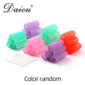 Rodillos rizadores de pelo de belleza, herramienta de estilismo de plástico autoadhesiva con pin, <span class=keywords><strong>sin</strong></span> calor - Product Image 2