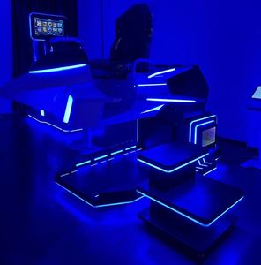 Nouveautés : Simulateur de vol professionnel VR 9D pour intérieur, machine de jeu VR avec mouvement 3 DOF - Product Image 5
