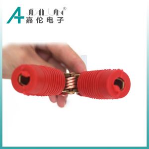 Jialun คลิปจระเข้ทองเหลืองแท้พร้อม100Amp ฟันคลิปหนีบจระเข้สำหรับงานหนัก - Product Image 6