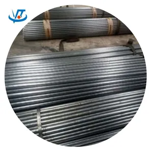 2'' 1/2 tube with seam without thread not galvanized black carbon steel pipe 6 meter bar