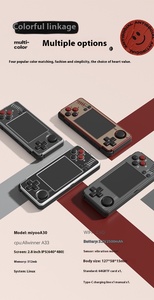 Ampown miyoo A30 Retro PS1 không dây wifi cầm tay trò chơi giao diện điều khiển với 64GB Bộ nhớ CPU rk3566 trực tuyến Video Trò chơi Máy nghe nhạc - Product Image 6