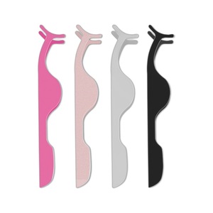 Pinzas para extensión de pestañas al por mayor, pinzas, herramientas de maquillaje, pinzas para cejas, pinzas de maquillaje de acero inoxidable con orificios - Product Image 3