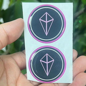 PVC 3D Epoxy Logo Stickers for Electrical Appliances, Factory Direct Printing, Low Color Difference & Competitive Price - Product Image 5