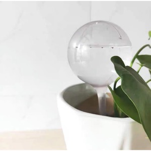 Automatic <b>Watering</b> Device Spherical Drip <b>Irrigation</b> For Potted Plants Green Plastic 88mm Diameter - Product Image 2