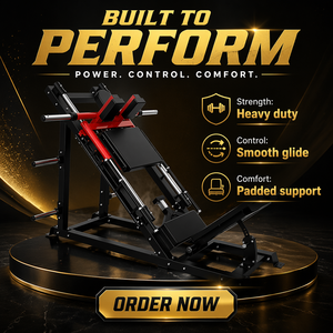 Machine de musculation multifonctionnelle 4-en-1 : Hack Squat, Leg Press, et autres exercices – Nouveau modèle professionnel <span class=keywords><strong>pour</strong></span> l'entraînement de force - Product Image 6