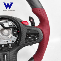 Volant en fibre de carbone mat adapté aux BMW Série G G38 G30 G31 G32 X3 G01 X4 G02 M2 G80 M4 G82 G42 G20 LCI M5 F90 G11