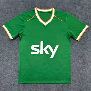 เสื้อฟุตบอลไอร์แลนด์เหย้าและเยือนรุ่นคลาสสิคย้อนยุคปี 2026 ของรอย เคน รุ่น<span class=keywords><strong>ไท</strong></span>ย คุณภาพสูง เสื้อผ้าผู้ชาย - Product Image 2