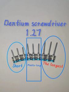 Destornillador de laboratorio de implantes dentales Destornilladores pequeños para sistemas 3i Anthogyr Straumann ITI Osstem Nobel Bego MIS <span class=keywords><strong>Megagen</strong></span> Zimmer - Product Image 4