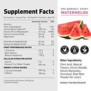 Complément en poudre pré-entraînement sans sucre, formule personnalisée saveur privée OEM, enrichi en <span class=keywords><strong>vitamine</strong></span> B12 et caféine avec électrolytes - Product Image 5